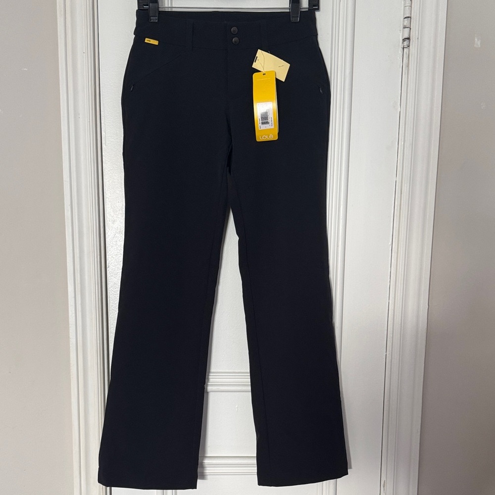 Lole Black Straight Leg Pants